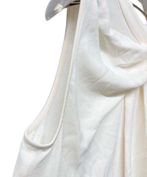 anuans（アニュアンス）anuans (アニュアンス) 25SS ホルターニュアンスネックトップス ホワイト サイズ:Free 未使用品の古着・服飾アイテム