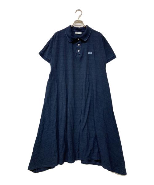 LACOSTE（ラコステ）LACOSTE (ラコステ) インディゴポロドレス ネイビー サイズ:36の古着・服飾アイテム
