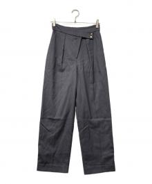 LOUNIE（ルーニー）の古着「アシメタックパンツ」｜グレー