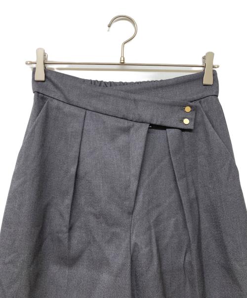 LOUNIE（ルーニー）LOUNIE (ルーニー) アシメタックパンツ グレー サイズ:38の古着・服飾アイテム