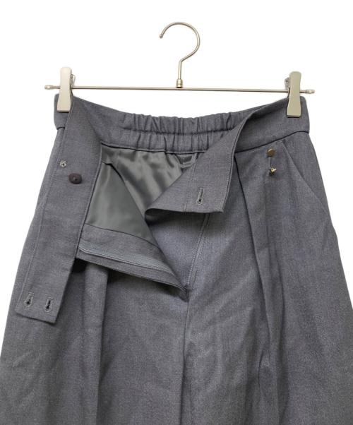 LOUNIE（ルーニー）LOUNIE (ルーニー) アシメタックパンツ グレー サイズ:38の古着・服飾アイテム
