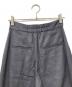 中古・古着 LOUNIE (ルーニー) アシメタックパンツ グレー サイズ:38：4500円