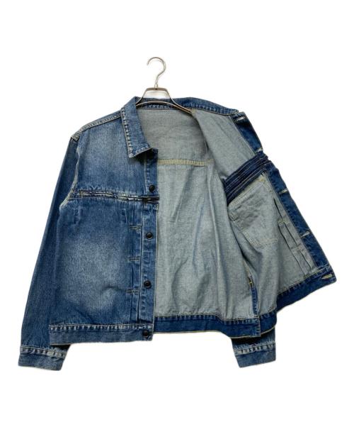 Yohji Yamamoto pour homme（ヨウジヤマモト プールオム）Yohji Yamamoto pour homme (ヨウジヤマモト プールオム) 21SS W-8オンスデニムジャケット インディゴ サイズ:1の古着・服飾アイテム