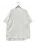 YORI (ヨリ) ヘムラウンドハーフロゴTee ホワイト サイズ:F：4000円