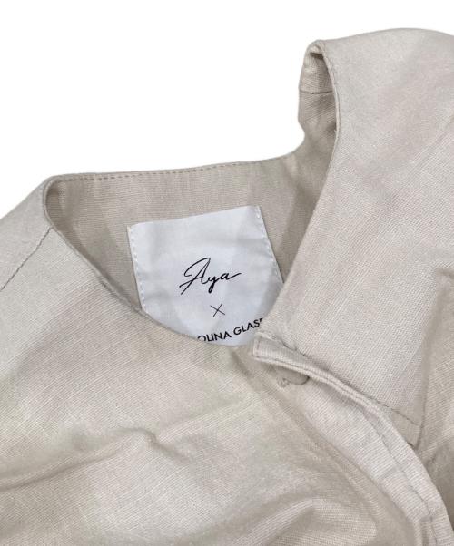 AYA（アヤ）AYA (アヤ) CAROLINA GLASER (カロリナ グレイサー) ボレロ付きワンピース ホワイト サイズ:Mの古着・服飾アイテム