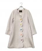 franche lippeeフランシュリッペ）の古着「もくもくリボンコート」｜ピンク