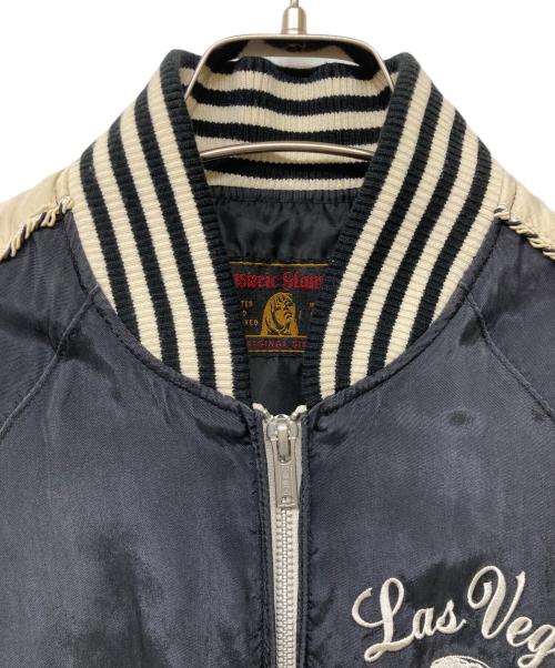 Hysteric Glamour（ヒステリックグラマー）Hysteric Glamour (ヒステリックグラマー) LAS VEGAS NAVADA MOTEL ガール刺繍スカジャン ブラック サイズ:FREEの古着・服飾アイテム