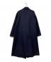 LEILIAN (レリアン) Loro Piana ノーカラーウールコート ネイビー サイズ:9：12000円