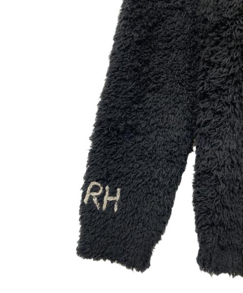 Ron Herman（ロンハーマン）Ron Herman (ロンハーマン) barefoot dreams (ベアフットドリームス) 別注ボアジップパーカー ブラック サイズ:Sの古着・服飾アイテム