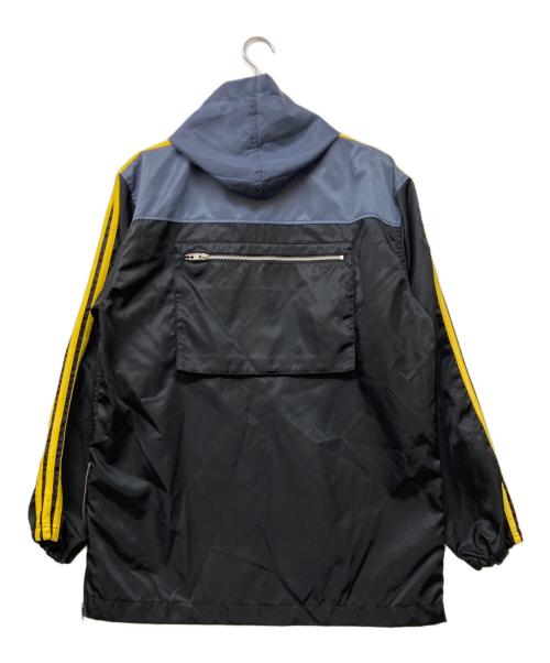 LEMONED（レモネード）LEMONeD (レモネード) ナイロンサイドラインパーカー ブラック×グレー サイズ:3の古着・服飾アイテム