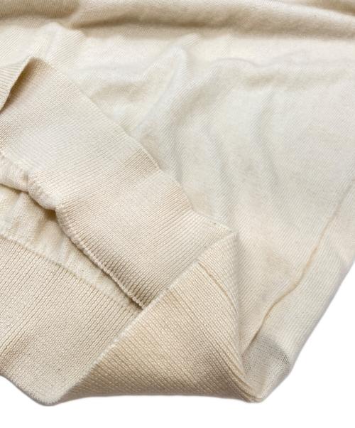 POLO RALPH LAUREN（ポロ・ラルフローレン）POLO RALPH LAUREN (ポロ・ラルフローレン) QRタグ WASHABLE MERINO WOOL KNIT アイボリー サイズ:Mの古着・服飾アイテム