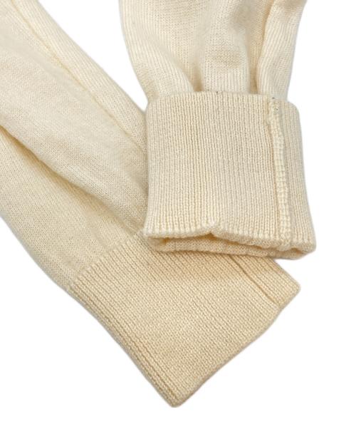 POLO RALPH LAUREN（ポロ・ラルフローレン）POLO RALPH LAUREN (ポロ・ラルフローレン) QRタグ WASHABLE MERINO WOOL KNIT アイボリー サイズ:Mの古着・服飾アイテム