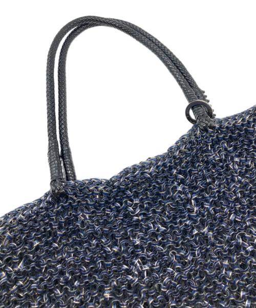 ANTEPRIMA（アンテプリマ）ANTEPRIMA (アンテプリマ) ワイヤーハンドバッグ ブラック×ネイビー サイズ:-の古着・服飾アイテム