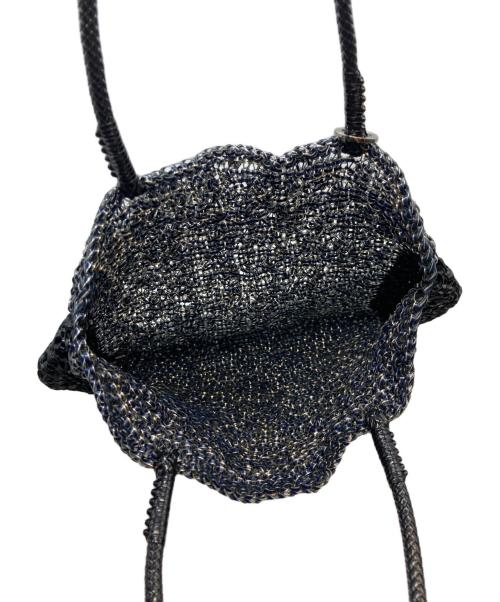 ANTEPRIMA（アンテプリマ）ANTEPRIMA (アンテプリマ) ワイヤーハンドバッグ ブラック×ネイビー サイズ:-の古着・服飾アイテム