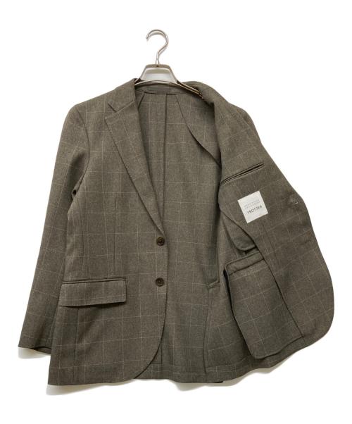 MACKINTOSH PHILOSOPHY（マッキントッシュ フィロソフィー）MACKINTOSH PHILOSOPHY (マッキントッシュ フィロソフィー) TROTTER 2Bシングルブレストジャケット ブラウン サイズ:36Rの古着・服飾アイテム