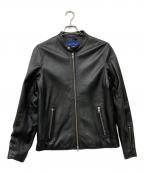 URBAN RESEARCHアーバンリサーチ）の古着「シープスキンレザーシングルライダースジャケット」｜ブラック