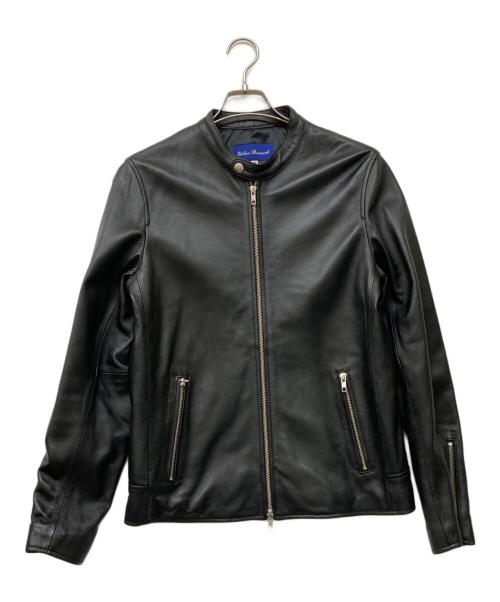 URBAN RESEARCH（アーバンリサーチ）URBAN RESEARCH (アーバンリサーチ) シープスキンレザーシングルライダースジャケット ブラック サイズ:38の古着・服飾アイテム