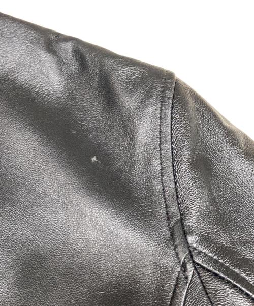 URBAN RESEARCH（アーバンリサーチ）URBAN RESEARCH (アーバンリサーチ) シープスキンレザーシングルライダースジャケット ブラック サイズ:38の古着・服飾アイテム