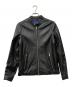 URBAN RESEARCH（アーバンリサーチ）の古着「シープスキンレザーシングルライダースジャケット」｜ブラック