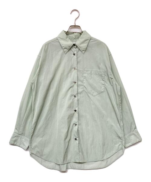 6(ROKU) BEAUTY&YOUTH（ロク ビューティーアンドユース）6(ROKU) BEAUTY&YOUTH (ロク ビューティーアンドユース) ナイロンシャツ ミントグリーン サイズ:不明の古着・服飾アイテム