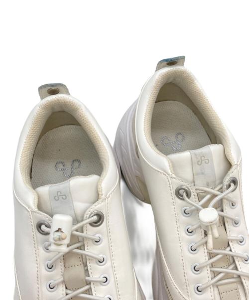 OAO（オーエーオー）OAO (オーエーオー) AUSH 厚底スニーカー ホワイト サイズ:26cmの古着・服飾アイテム