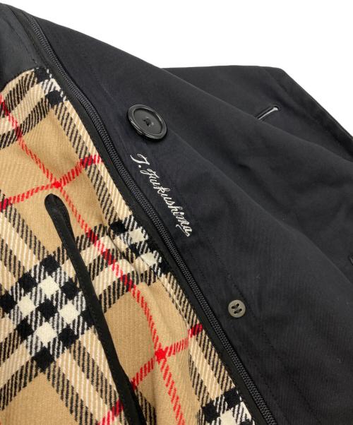 BURBERRY LONDON（バーバリーロンドン）BURBERRY LONDON (バーバリーロンドン) ライナー付き裏地ノバチェックトレンチコート ブラック サイズ:-の古着・服飾アイテム