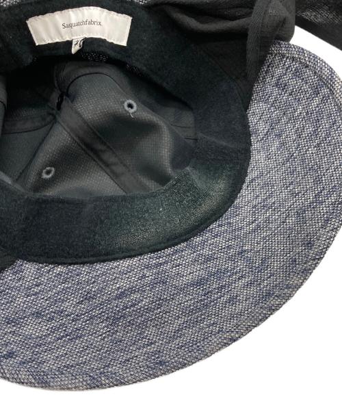 SASQUATCHfabrix.（サスクワッチファブリックス）SASQUATCHfabrix. (サスクワッチファブリックス) 23SS DENIM EARMUFF HAT ブルー サイズ:Lの古着・服飾アイテム