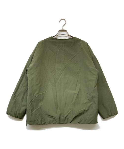 kurashi&trips publishing（クラシアンドトリップス パブリッシング）kurashi&trips publishing (クラシアンドトリップス パブリッシング) ショート丈中綿入りコート グリーン サイズ:不明の古着・服飾アイテム