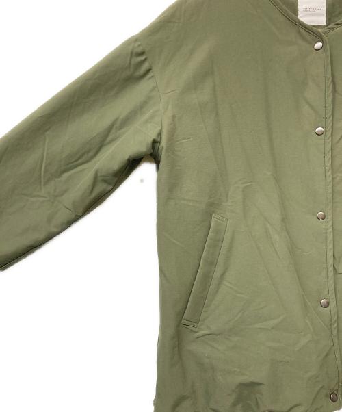 kurashi&trips publishing（クラシアンドトリップス パブリッシング）kurashi&trips publishing (クラシアンドトリップス パブリッシング) ショート丈中綿入りコート グリーン サイズ:不明の古着・服飾アイテム