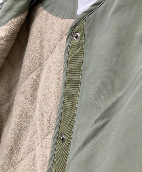 kurashi&trips publishing（クラシアンドトリップス パブリッシング）kurashi&trips publishing (クラシアンドトリップス パブリッシング) ショート丈中綿入りコート グリーン サイズ:不明の古着・服飾アイテム