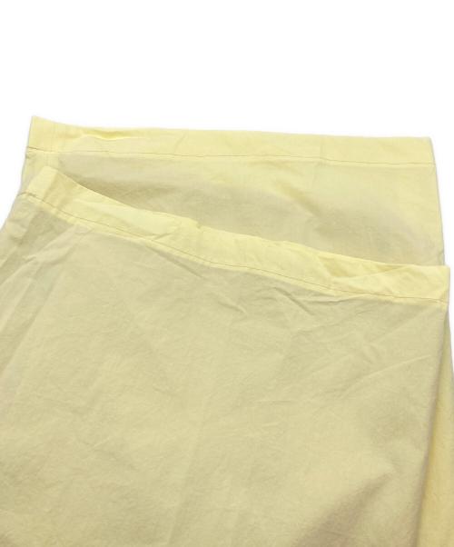 ETRE TOKYO（エトレトウキョウ）ETRE TOKYO (エトレトウキョウ) リラクシータックワイドパンツ イエロー サイズ:M  未使用品の古着・服飾アイテム