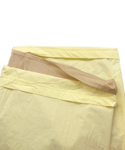 ETRE TOKYO（エトレトウキョウ）ETRE TOKYO (エトレトウキョウ) リラクシータックワイドパンツ イエロー サイズ:M  未使用品の古着・服飾アイテム