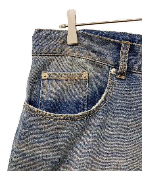 WHITELAND（ホワイトランド）WHITELAND (ホワイトランド) 24AW Drity Wide Denim Pants インディゴ サイズ:Fの古着・服飾アイテム