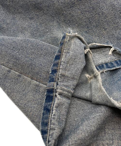 WHITELAND（ホワイトランド）WHITELAND (ホワイトランド) 24AW Drity Wide Denim Pants インディゴ サイズ:Fの古着・服飾アイテム