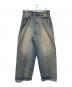WHITELAND（ホワイトランド）の古着「24AW Drity Wide Denim Pants」｜インディゴ