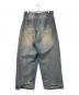 WHITELAND (ホワイトランド) 24AW Drity Wide Denim Pants インディゴ サイズ:F：6000円