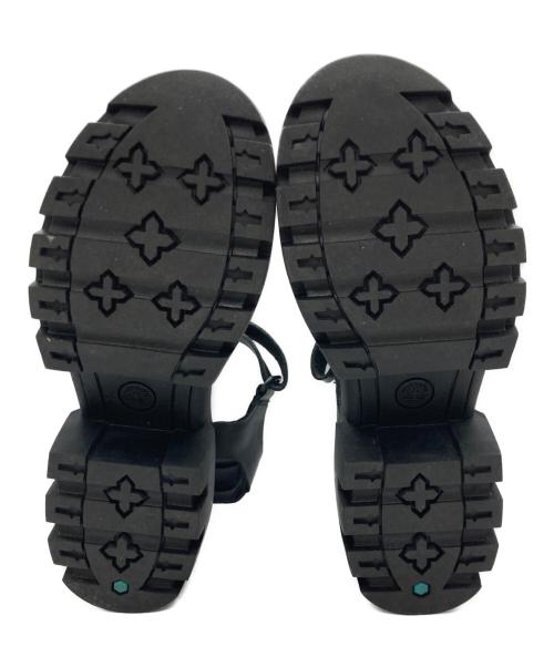 Timberland（ティンバーランド）Timberland (ティンバーランド) チャンキーヒール厚底サンダル ブラック サイズ:24.5㎝の古着・服飾アイテム
