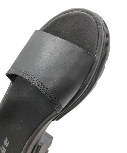 Timberland（ティンバーランド）Timberland (ティンバーランド) チャンキーヒール厚底サンダル ブラック サイズ:24.5㎝の古着・服飾アイテム