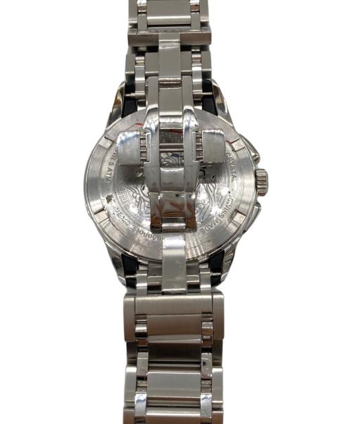 VERSACE（ヴェルサーチェ）VERSACE (ヴェルサーチェ) メデューサ クロノグラフウォッチ ブラックの古着・服飾アイテム