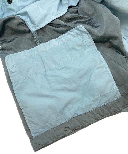 STONE ISLAND（ストーンアイランド）STONE ISLAND (ストーンアイランド) 22SS ガーメントダイナイロンメタルシャーリングショーツ スカイブルー サイズ:W32の古着・服飾アイテム
