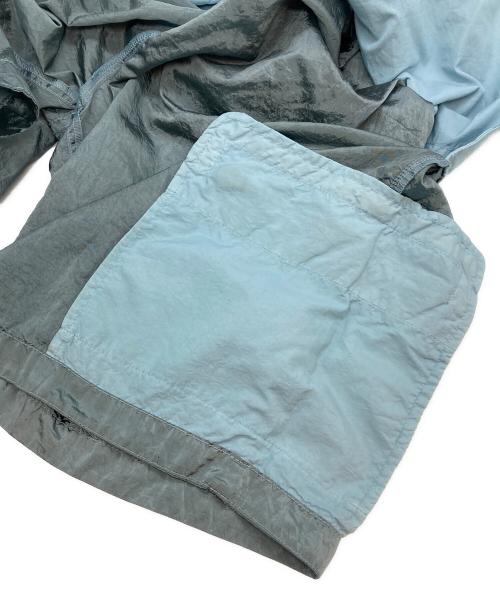 STONE ISLAND（ストーンアイランド）STONE ISLAND (ストーンアイランド) 22SS ガーメントダイナイロンメタルシャーリングショーツ スカイブルー サイズ:W32の古着・服飾アイテム