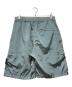 STONE ISLAND (ストーンアイランド) 22SS ガーメントダイナイロンメタルシャーリングショーツ スカイブルー サイズ:W32：21000円