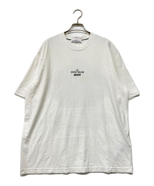 STONE ISLAND（ストーンアイランド）STONE ISLAND (ストーンアイランド) 25SS ARCHIVIO T-SHIRT ホワイト サイズ:XLの古着・服飾アイテム