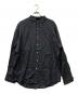 POLO RALPH LAUREN（ポロ・ラルフローレン）の古着「QRタグ CLASSIC FIT LINEN SHIRT/クラシックフィットリネンシャツ」｜ブラック