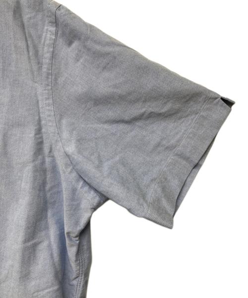 POLO RALPH LAUREN（ポロ・ラルフローレン）POLO RALPH LAUREN (ポロ・ラルフローレン) QRタグ THE BIG SHIRT ブルー サイズ:XXLの古着・服飾アイテム