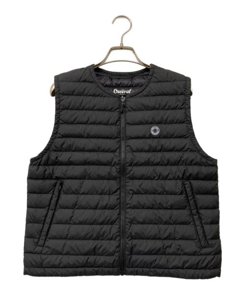 ORCIVAL（オーシバル）ORCIVAL (オーシバル) キルティングライトダウンベスト ブラック サイズ:2の古着・服飾アイテム