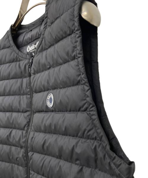 ORCIVAL（オーシバル）ORCIVAL (オーシバル) キルティングライトダウンベスト ブラック サイズ:2の古着・服飾アイテム