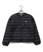 DANTONダントン）の古着「インナーダウンクルーネックジャケット」｜ブラック