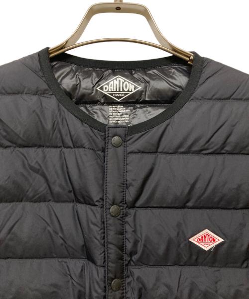 DANTON（ダントン）DANTON (ダントン) インナーダウンクルーネックジャケット ブラック サイズ:XSの古着・服飾アイテム