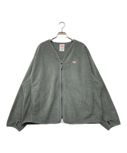 DANTON（ダントン）DANTON (ダントン) ポーラテックフリース Vネックジャケット グレー サイズ:Lの古着・服飾アイテム